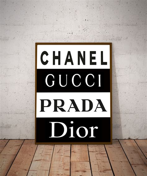 dior gucci chanel|dior gucci prada.